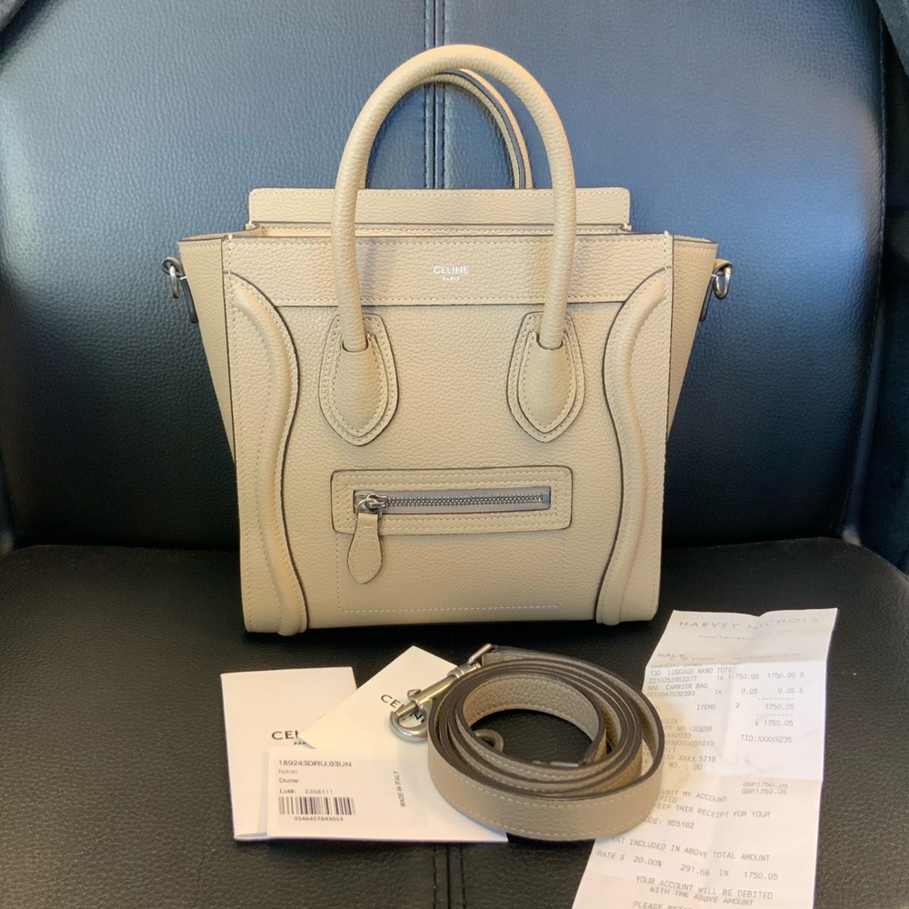 Celine Nano Luggage Bag